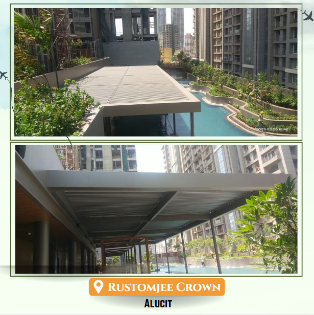 Louvered Openable Roof