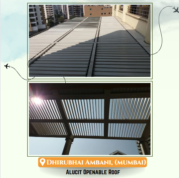 Motorized Rolling Roof